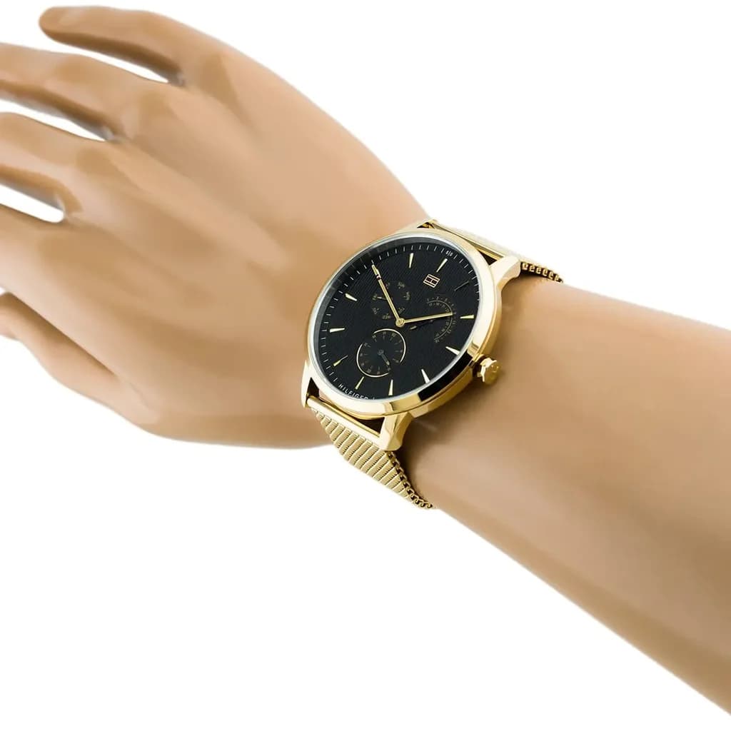 Tommy Hilfiger Men's Watch 44mm - TH.376.1.34.2656 (Gold) 9
