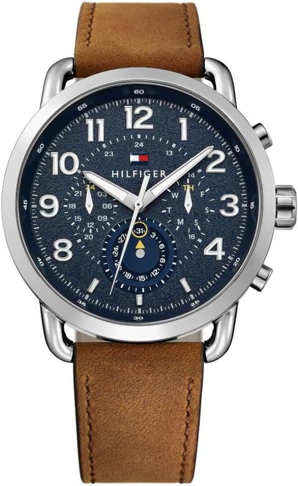Tommy Hilfiger Men's Watch 46mm - 1791424 (Brown) 1