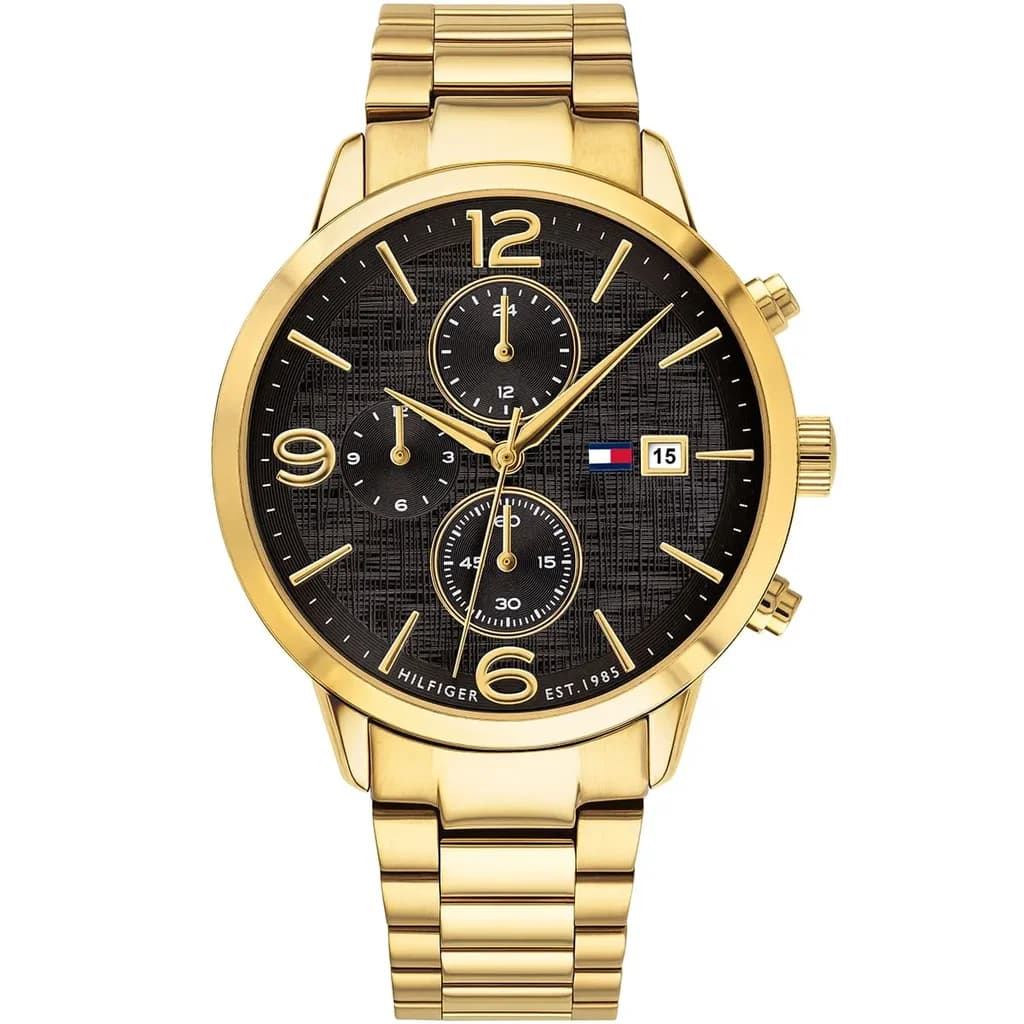 Tommy Hilfiger Men's Watch 42mm - 1710362 (Gold) 1