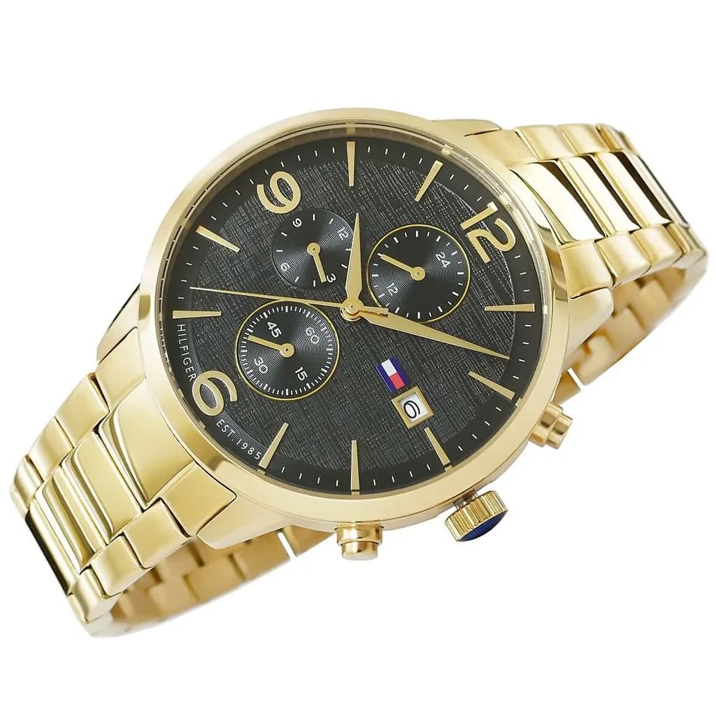 Tommy Hilfiger Men's Watch 42mm - 1710362 (Gold) 4