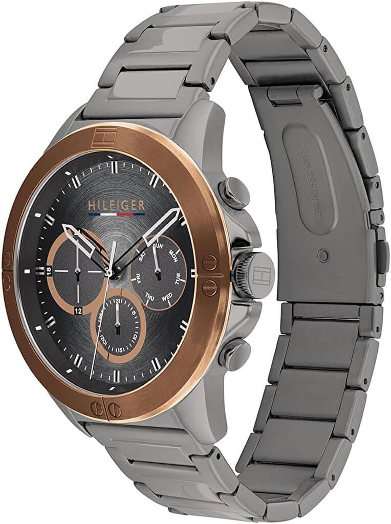 Tommy Hilfiger Multifunction Men's Watch 46mm - 1791892 (Black) 2