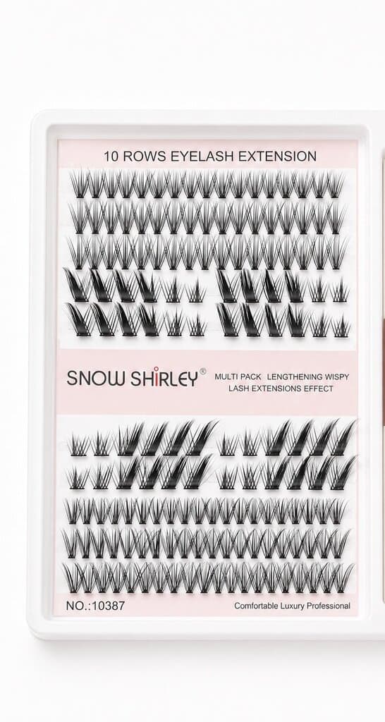 Snow Shirley 10 Row Eyelash Extension 1