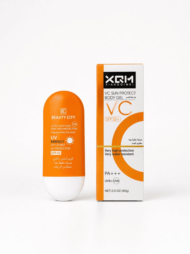 XQM VC Sun Protect Body Gel SPF 35+ 1