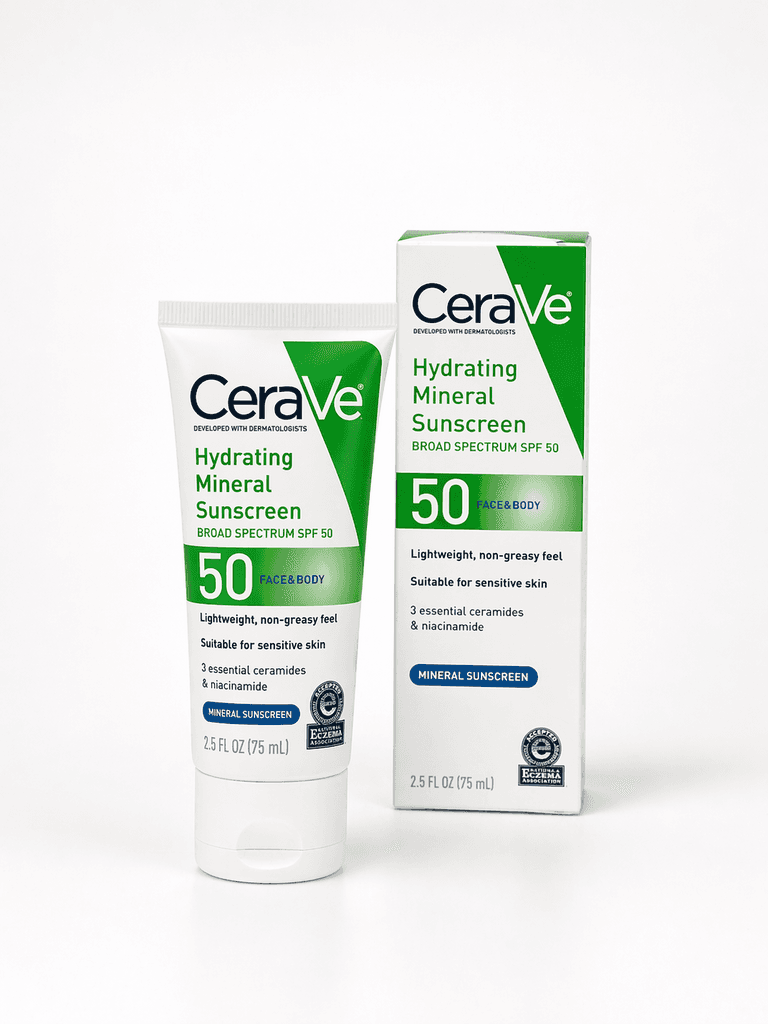 CeraVe Hydrating Mineral Sunscreen - 75ml 1