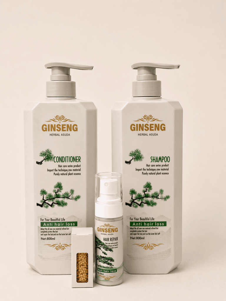 Ginseng Anti-Hair Loss Hair Care Set - 800ml 1