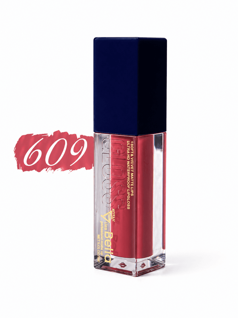 Lisa Bella Soft Velvet Matte Lipstick - No. 609 1