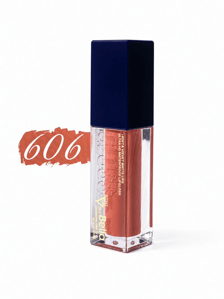Lisa Bella Soft Velvet Matte Lipstick - No. 606 1