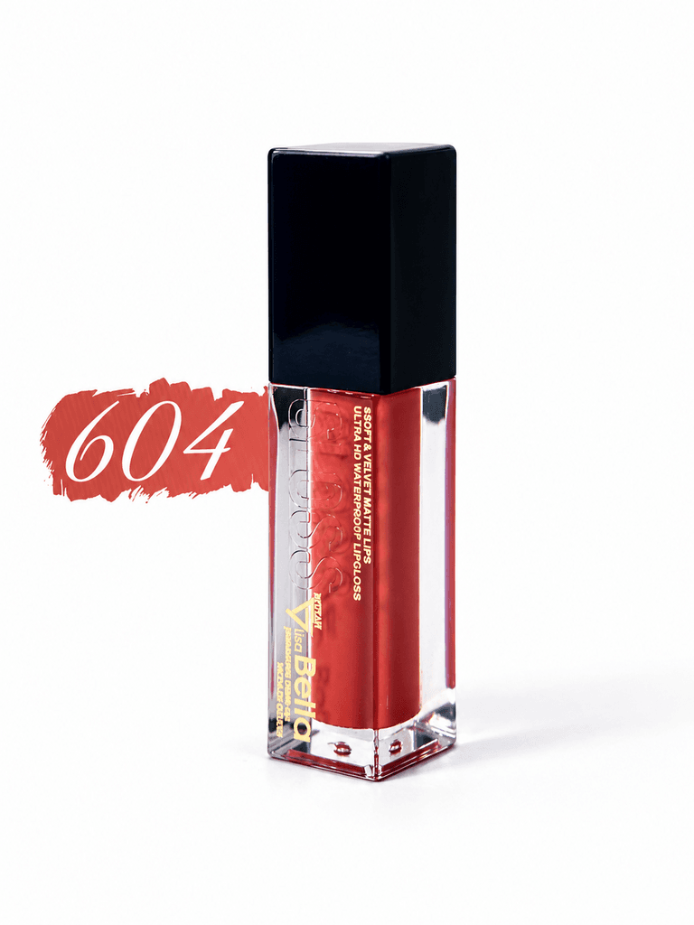 Lisa Bella Soft Velvet Matte Lipstick - No. 604 1