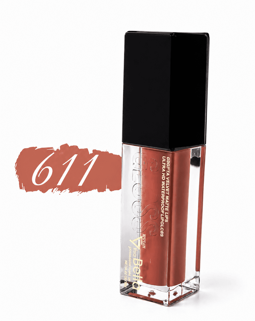 Lisa Bella Soft Velvet Matte Lipstick - No. 611 1