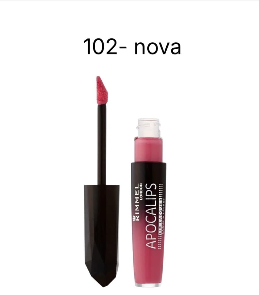 Rimmel Apocalips Lip Lacquer – Long Lasting High Shine Lip Colour 1