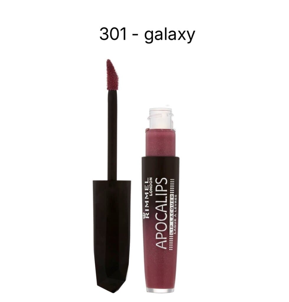 Rimmel Apocalips Lip Lacquer – Long Lasting High Shine Lip Colour 1