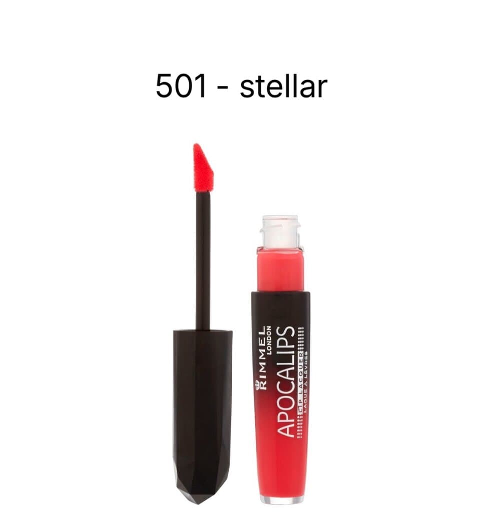 Rimmel Apocalips Lip Lacquer – Long Lasting High Shine Lip Colour 1
