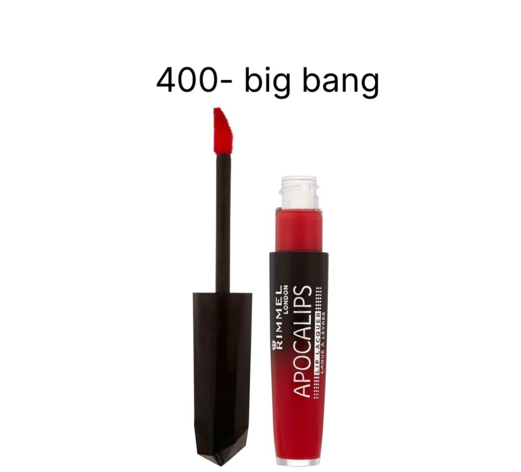 Rimmel Apocalips Lip Lacquer – Long Lasting High Shine Lip Colour 1