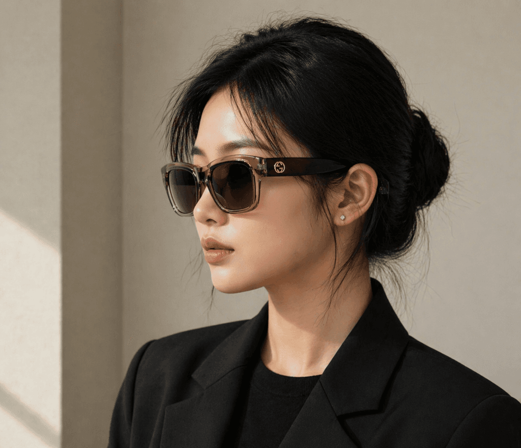 Gucci Women's Sunglasses - Brown (Master Quality) 4