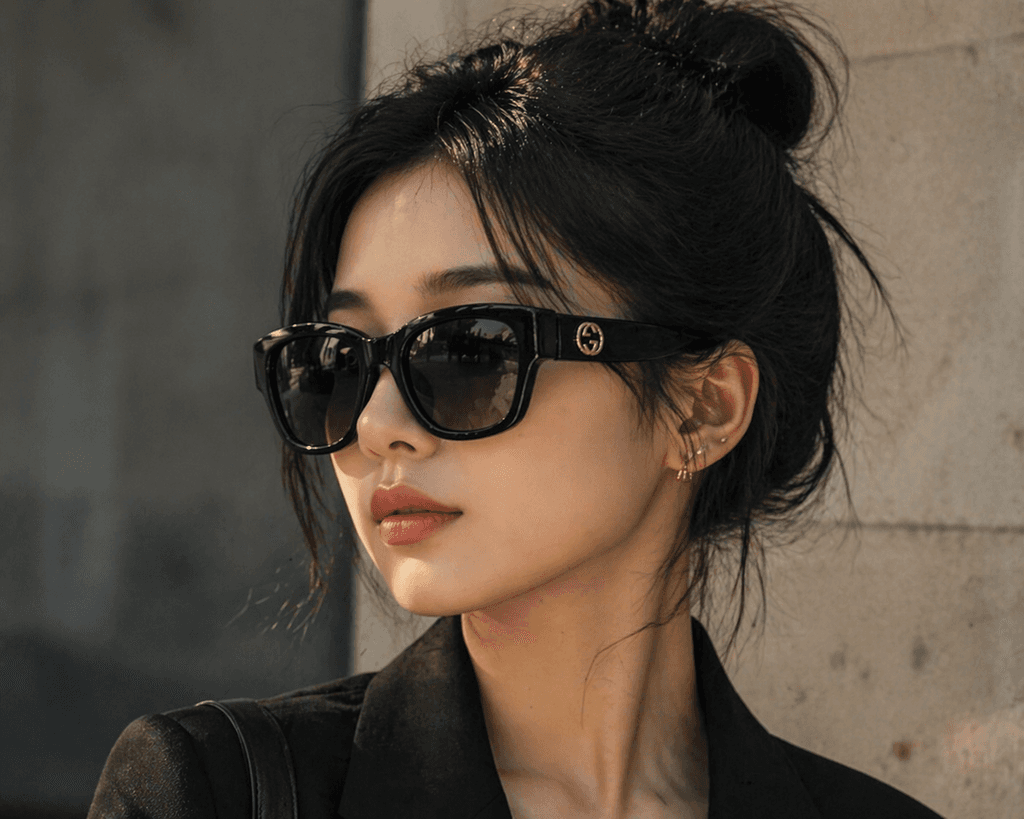 Gucci Women's Sunglasses - Black (Master Quality) 3