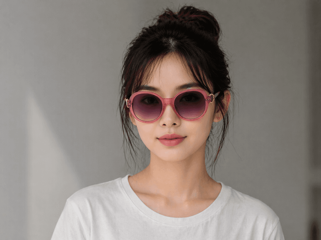 Horien Women's Sunglasses - Pink (Master Quality) 4