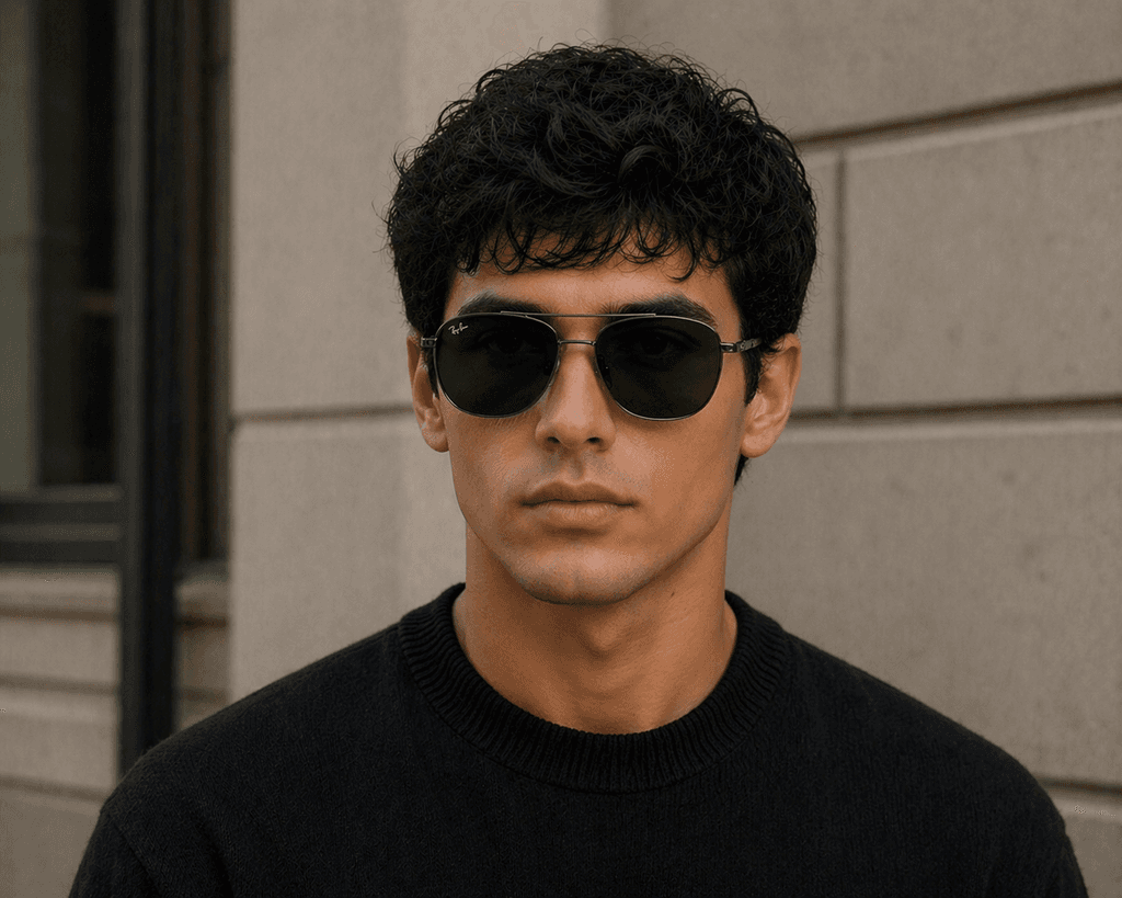 Roy.Ban Men's Sunglasses - Black (Master Quality) 3