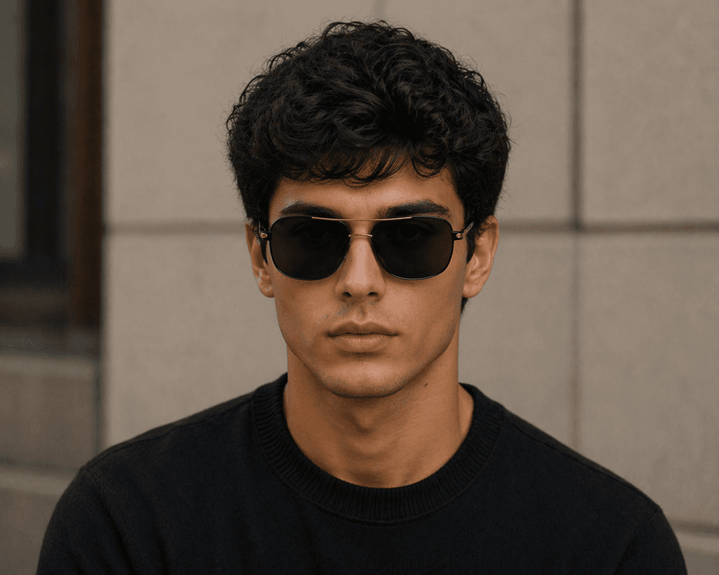 Tensoe Men's Sunglasses - Black (Master Quality) 3