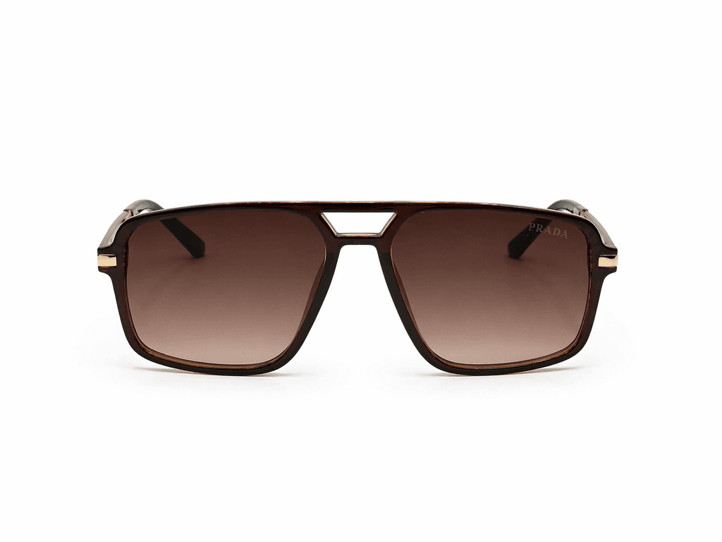 Prada Men's Sunglasses - Brown (Master Quality) 1