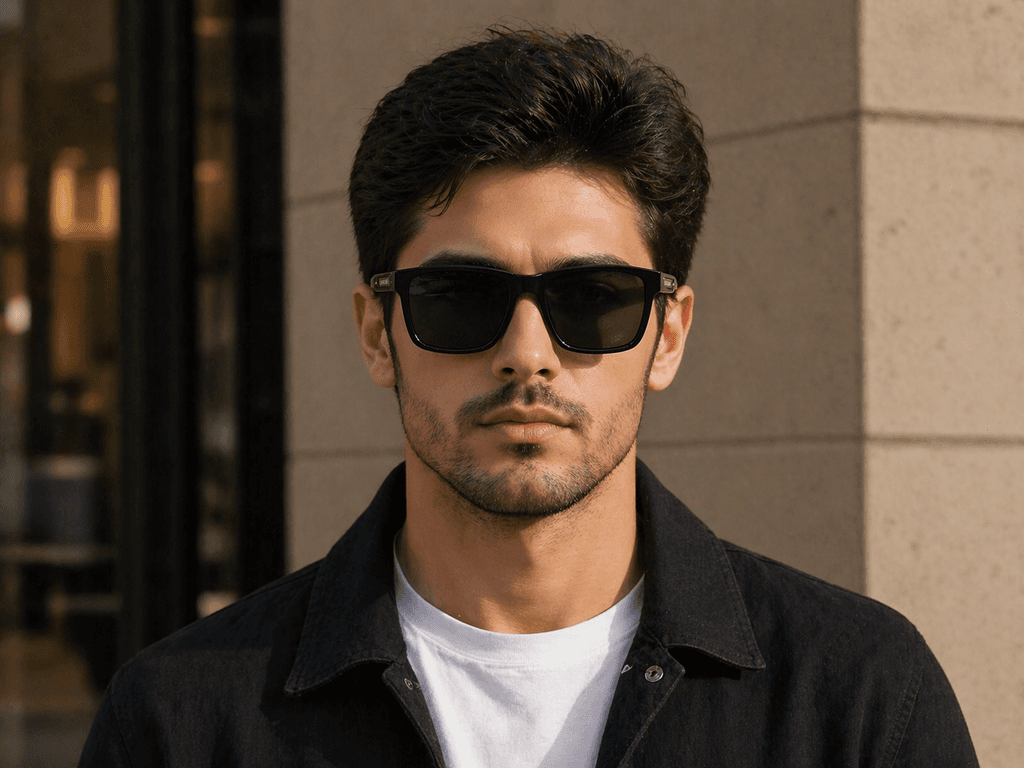 Emporio Armani Men's Sunglasses - Black (Master Quality) 3