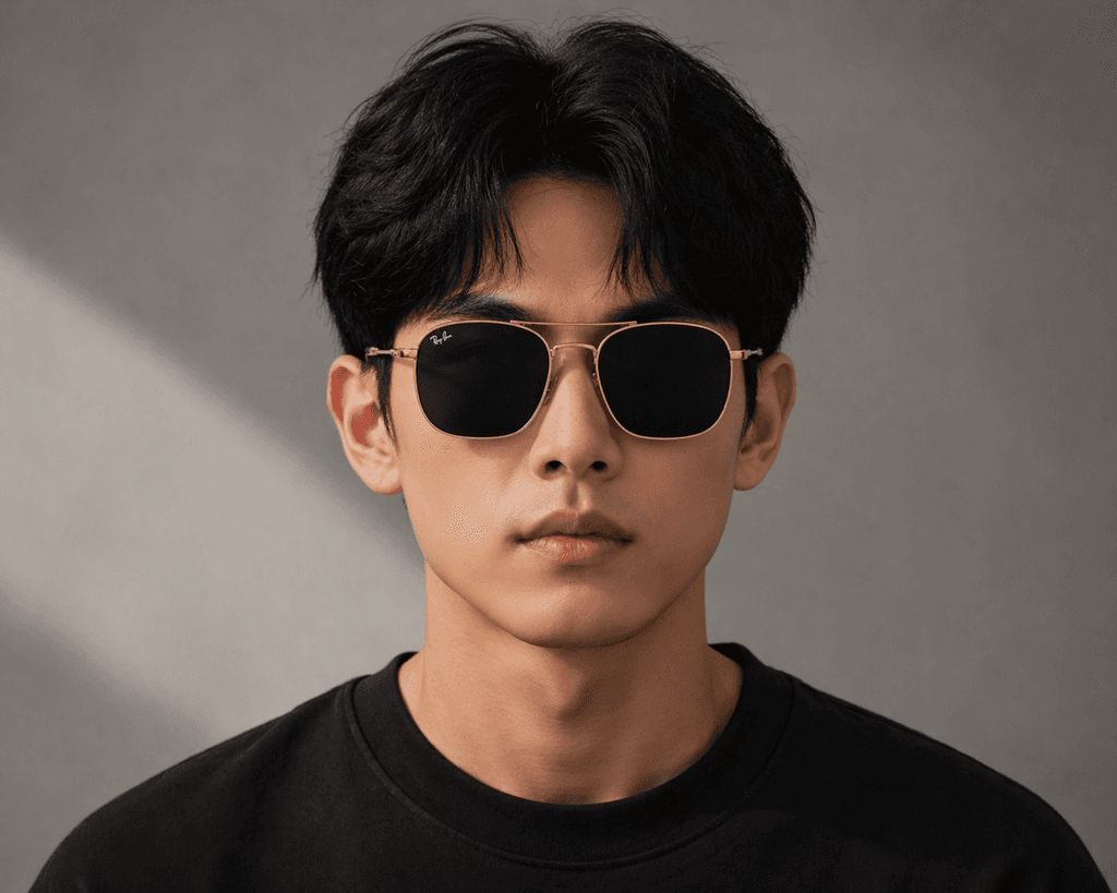 Ray-Ban Men's Sunglasses - Gold (Master Quality) 4