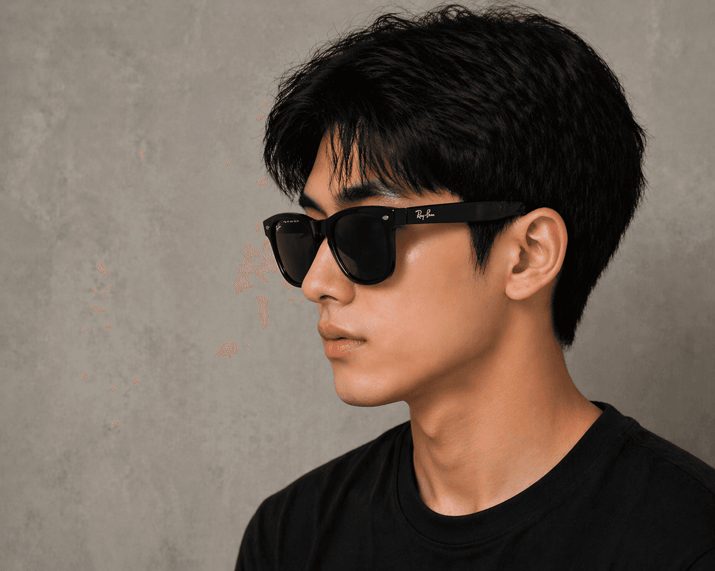 Ray-Ban Men's Sunglasses - Black (Master Quality) 4