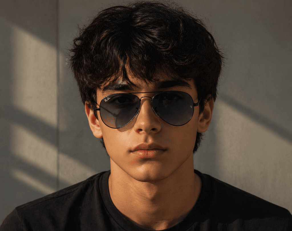 Ray-Ban Men's Sunglasses - Black (Master Quality) 3