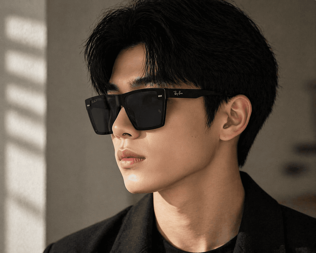 Ray-Ban Men's Sunglasses - Black (Master Quality) 4