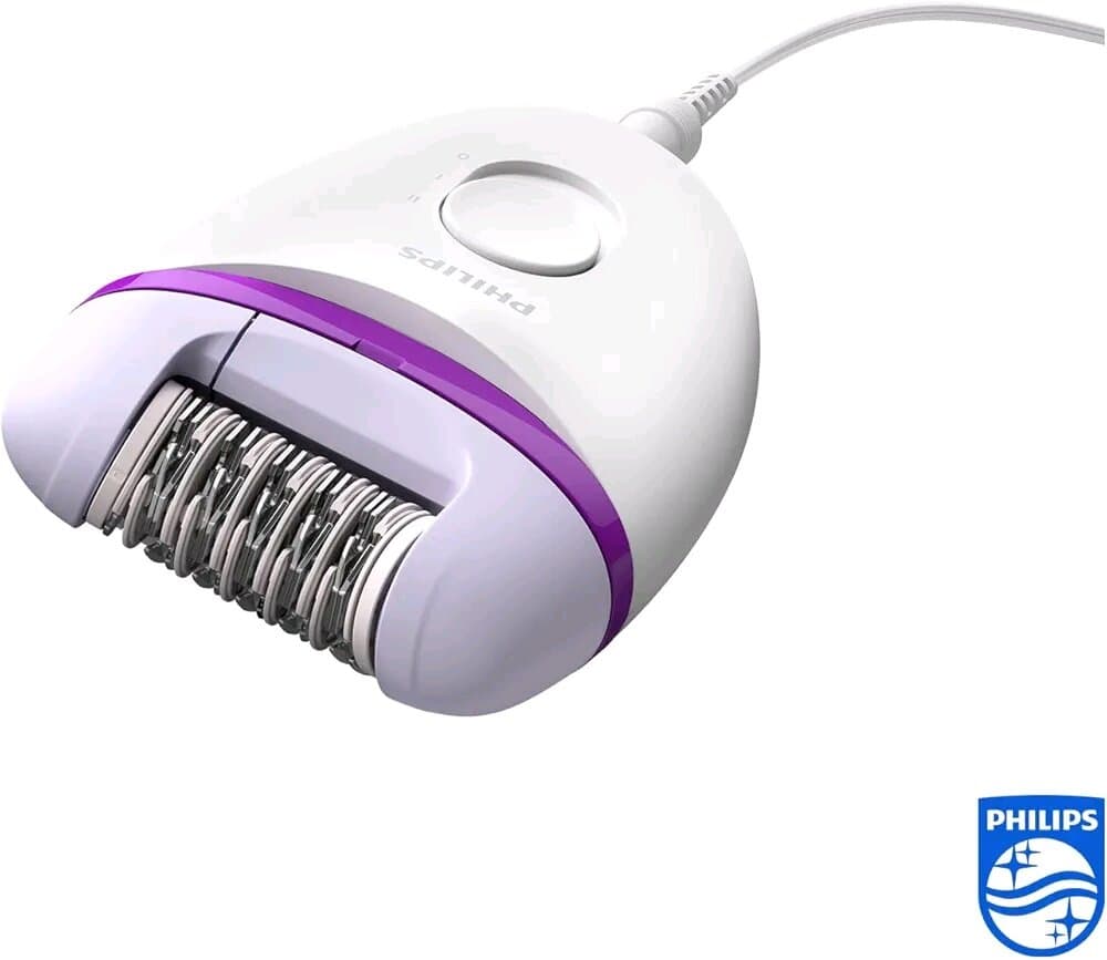 آلة إزالة الشعر فيليبس ساتينيل إسنشيال BRE225/00 السلكية بوضعين للسرعة. 2
