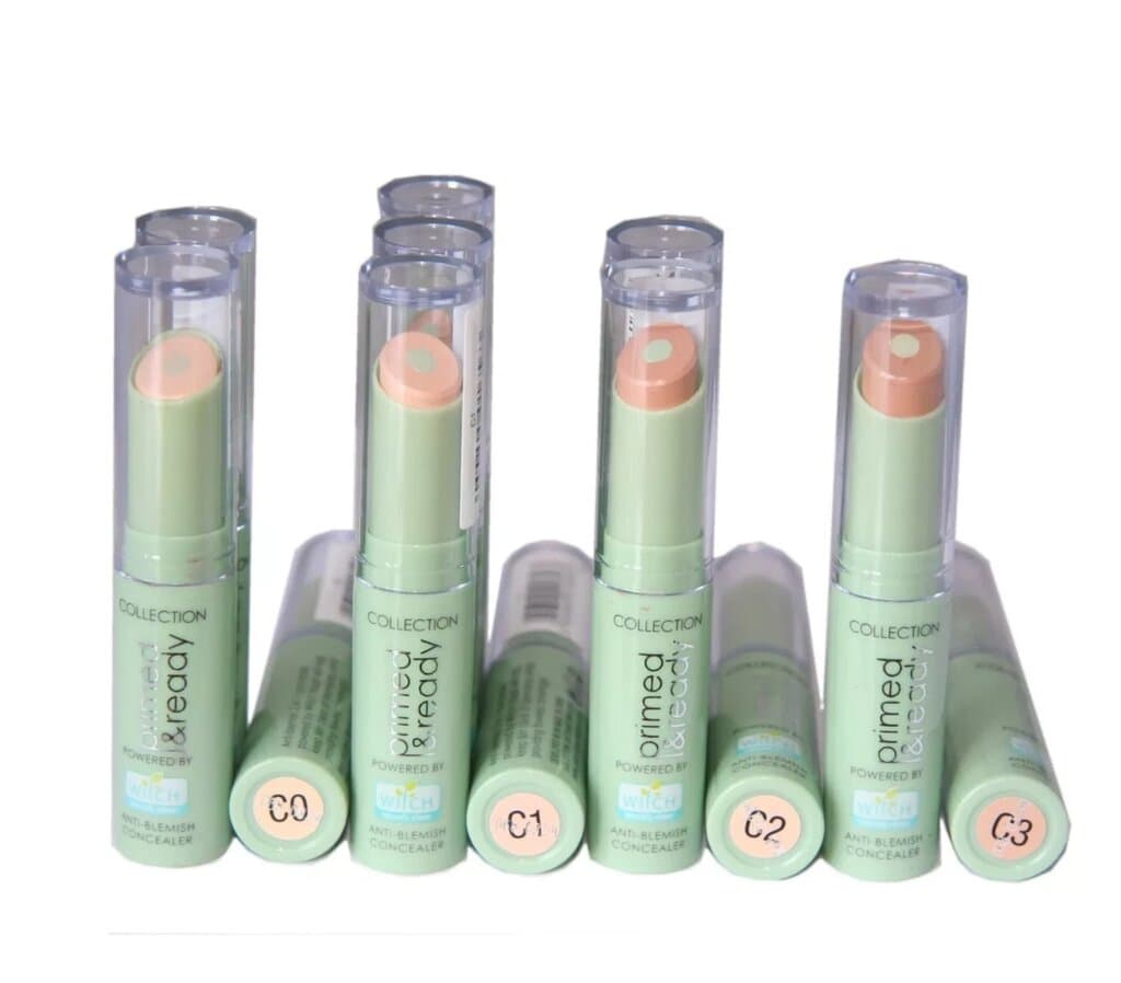 Color-Correcting Anti-Blemish Concealer Stick – Full Coverage, Primer-Infused 2