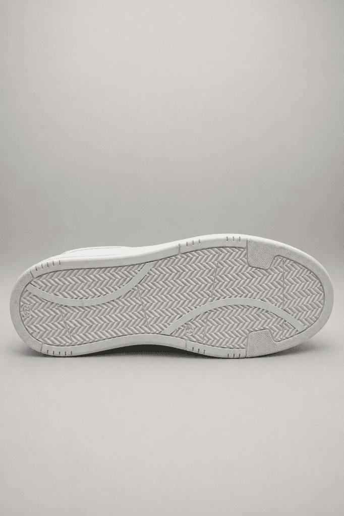 Grand Oxford Men's Leather Shoes - White (44) 4