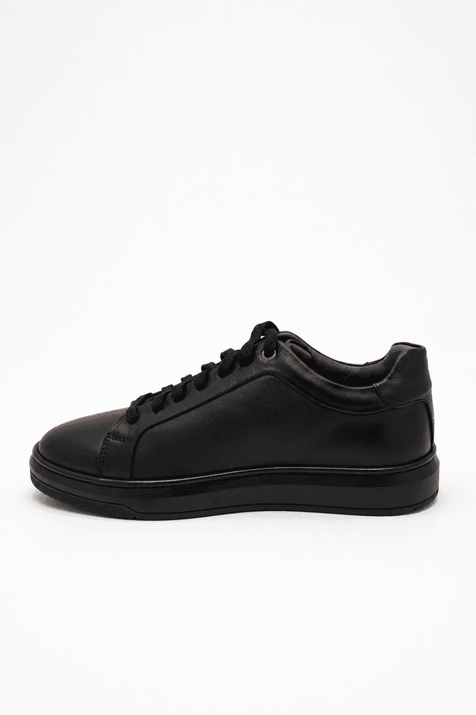 Grand Oxford Men's Leather Shoes - Black (44) 2