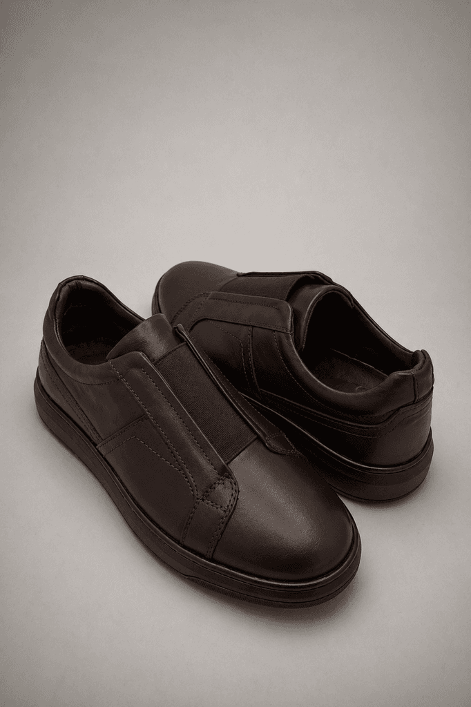 Grand Oxford Men's Leather Shoes - Dark Brown (44) 3