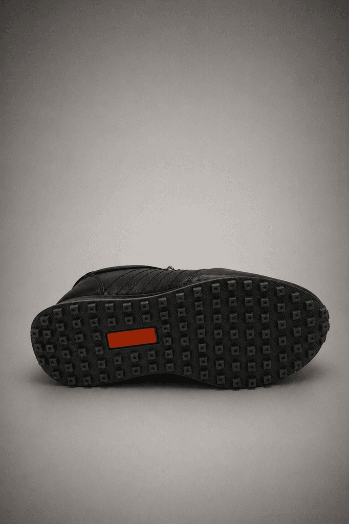 Palmyra Men's Leather Shoes - Black (44) 4