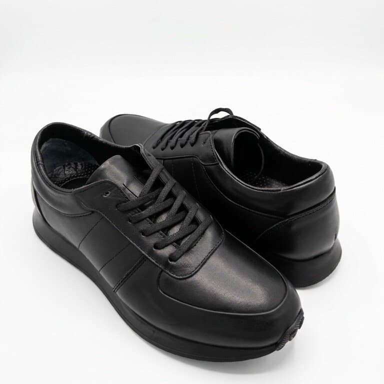 Grand Oxford Men's Leather Shoes - Black (44) 4