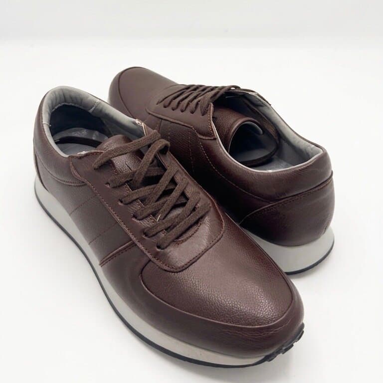 Grand Oxford Men's Leather Shoes - Dark Brown (44) 4