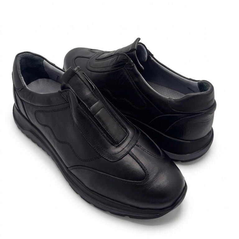 Grand Oxford Men's Leather Shoes - Black (44) 4