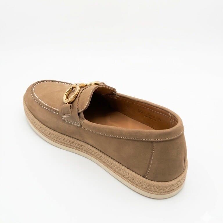 Grand Oxford Men's Suede Shoes - Light Brown (44) 2