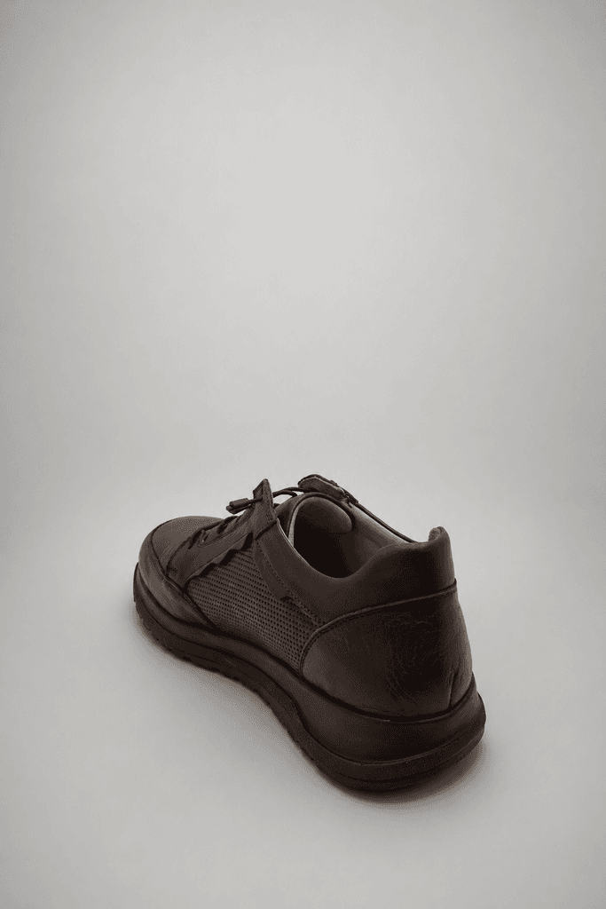 Grand Oxford Men's Leather Shoes - Dark Brown (44) 2