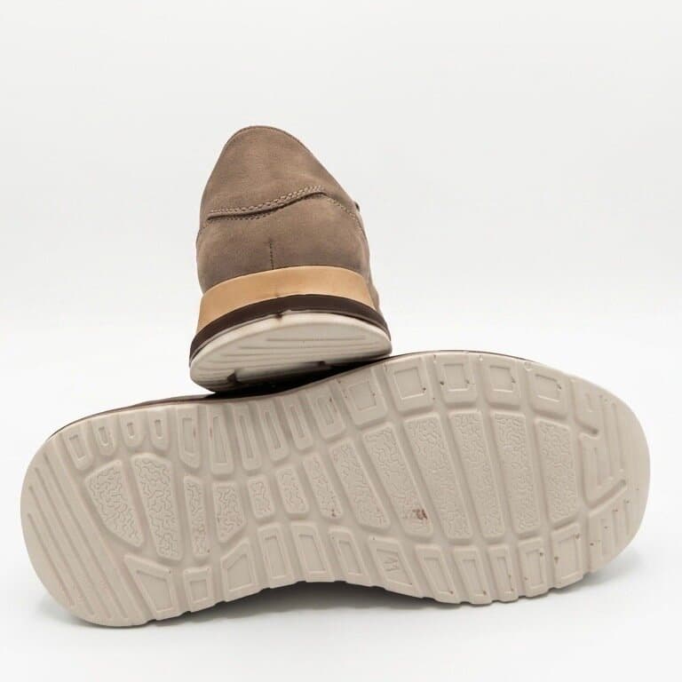 Grand Oxford Men's Leather Shoes - Light Brown (44) 3