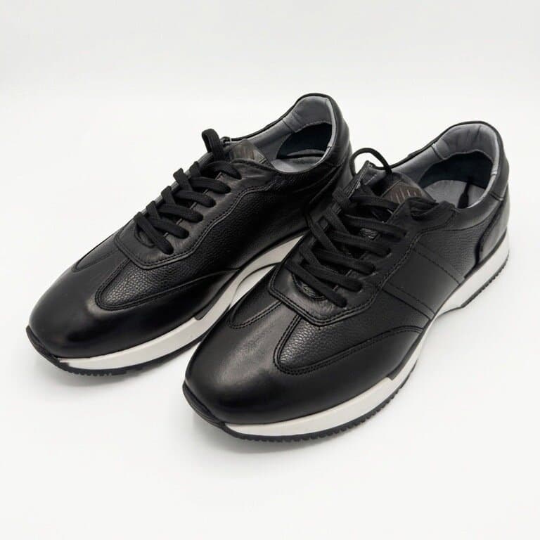 Grand Oxford Men's Leather Shoes - Black (44) 1