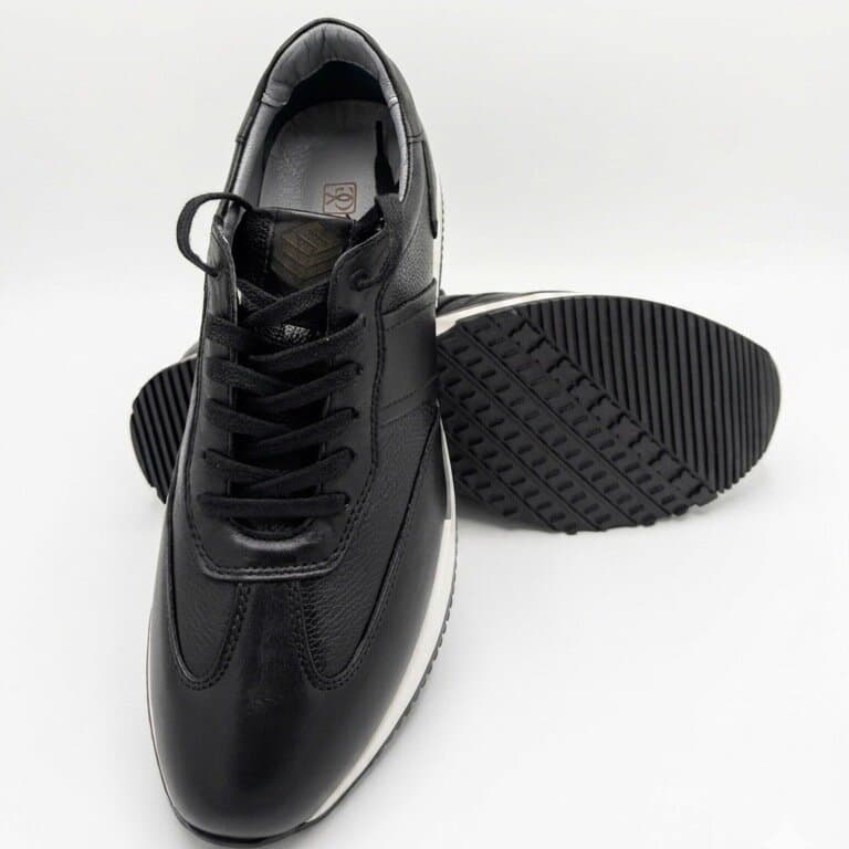 Grand Oxford Men's Leather Shoes - Black (44) 3