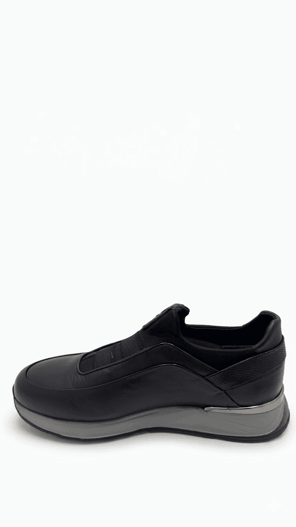 Grand Oxford Men's Leather Shoes - Black (44) 2