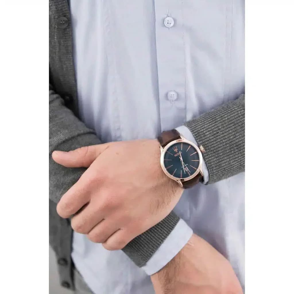 Maserati Men's Watch 42mm - R8851118001 (Brown) 10