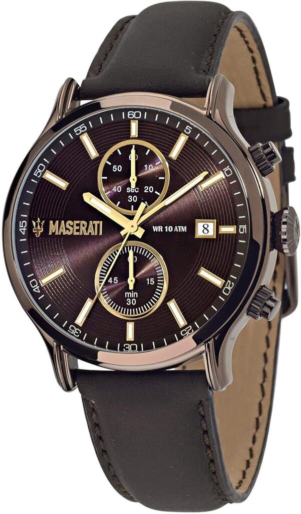 Maserati Men's Watch 43mm - R8871618006 (Brown) 1