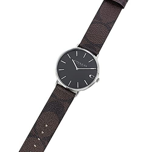 COACH Men's Watch 41mm - 14602156 (Dark Brown) 5
