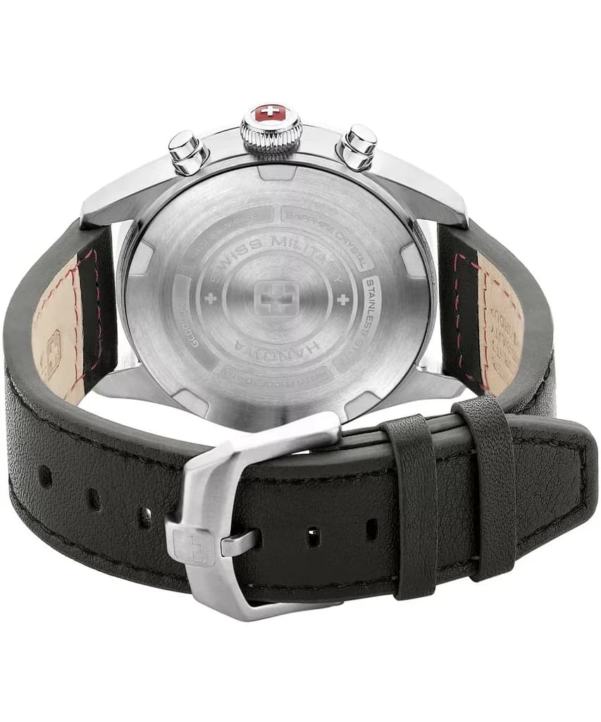 Swiss Military Chronograph Men's Watch 43mm - SMWGC0000401 (Black) 3