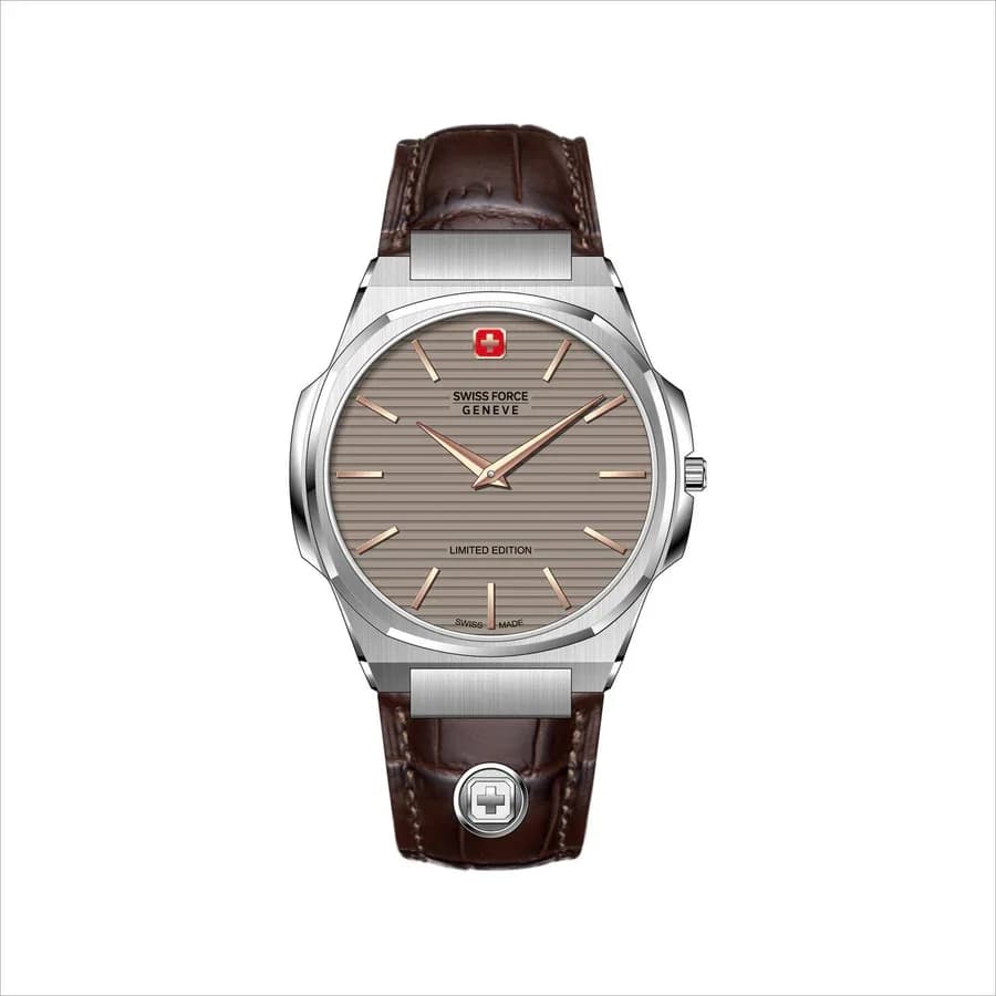Swiss Military Men's Watch 41mm - SF.L468S.07 (Brown) 1