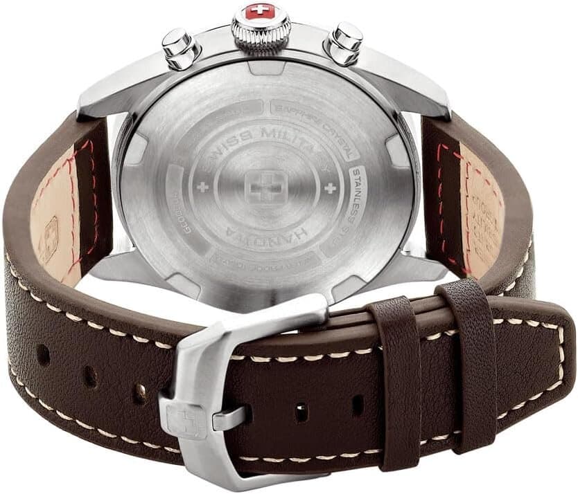 Swiss Military Chronograph Men's Watch 43mm - SMWGC0000402 (Brown) 5