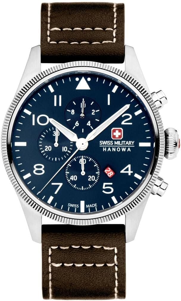 Swiss Military Chronograph Men's Watch 43mm - SMWGC0000402 (Brown) 1